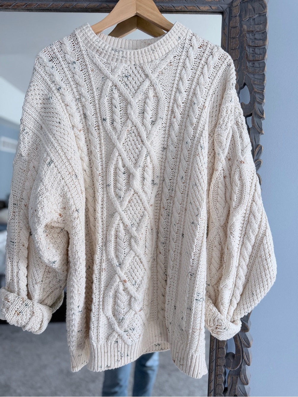 Fisherman’s Cable Knit Sweater